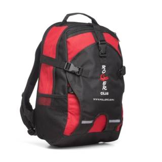 Рюкзак ROLLERCLUB большой красно-чёрный